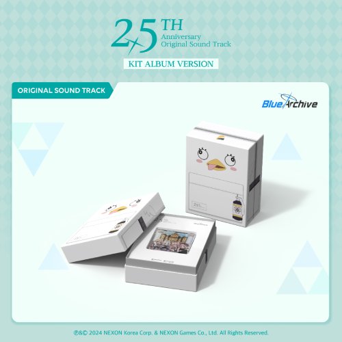 블루 아카이브 2.5 주년 기념 OST [KIT 앨범 패키지]