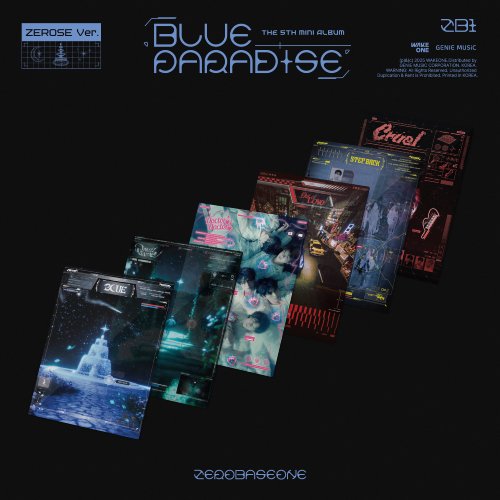 제로베이스원 (ZEROBASEONE) - 미니5집 [BLUE PARADISE] ZEROSE Ver. (6종 세트)